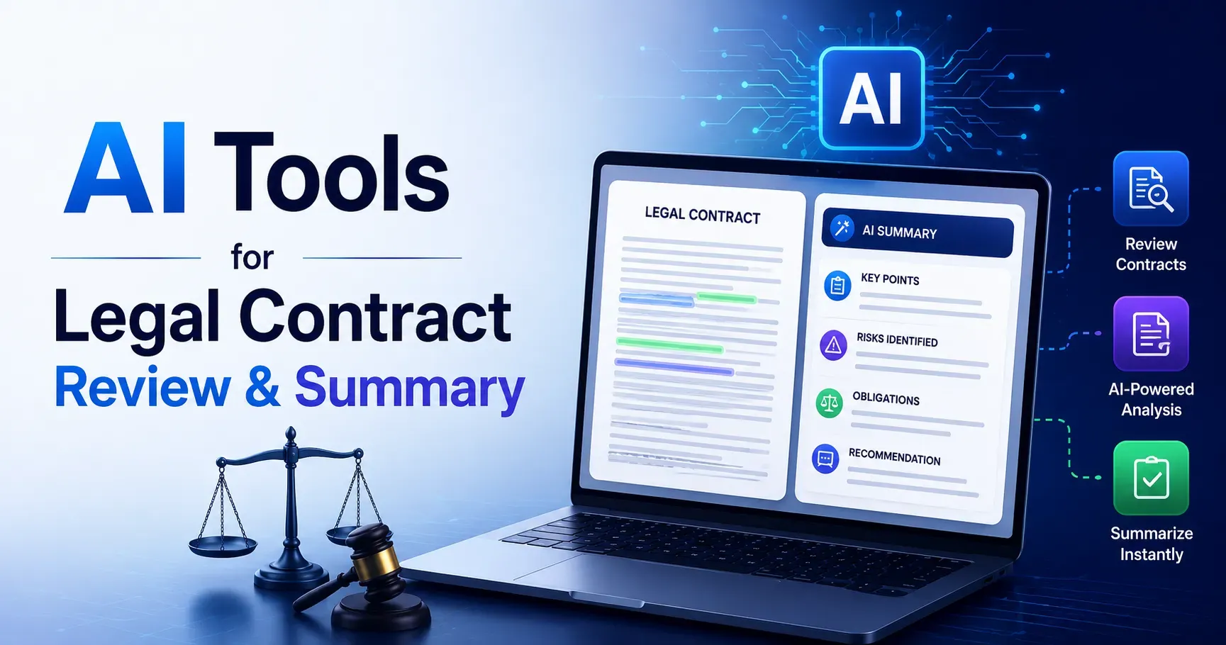AI Tools for Legal Contract Review & Summary