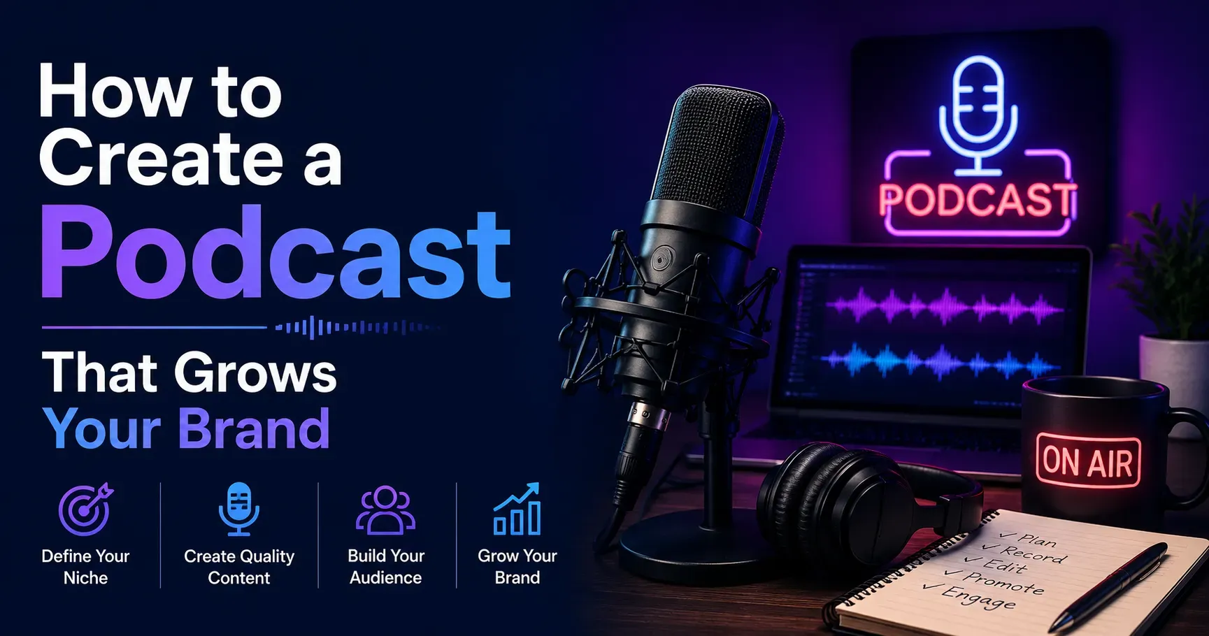 How to Create a Podcast That Grows Your Brand