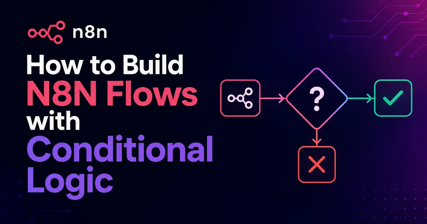 How to Build N8N Flows with Conditional Logic