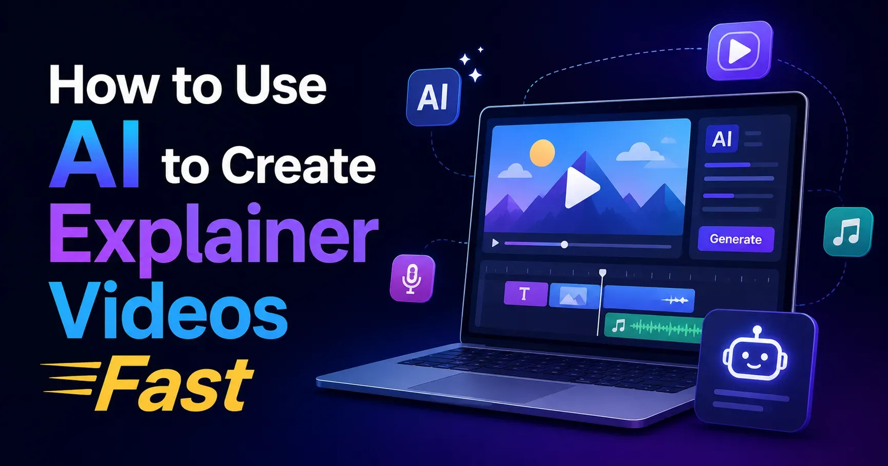 How to Use AI to Create Explainer Videos Fast
