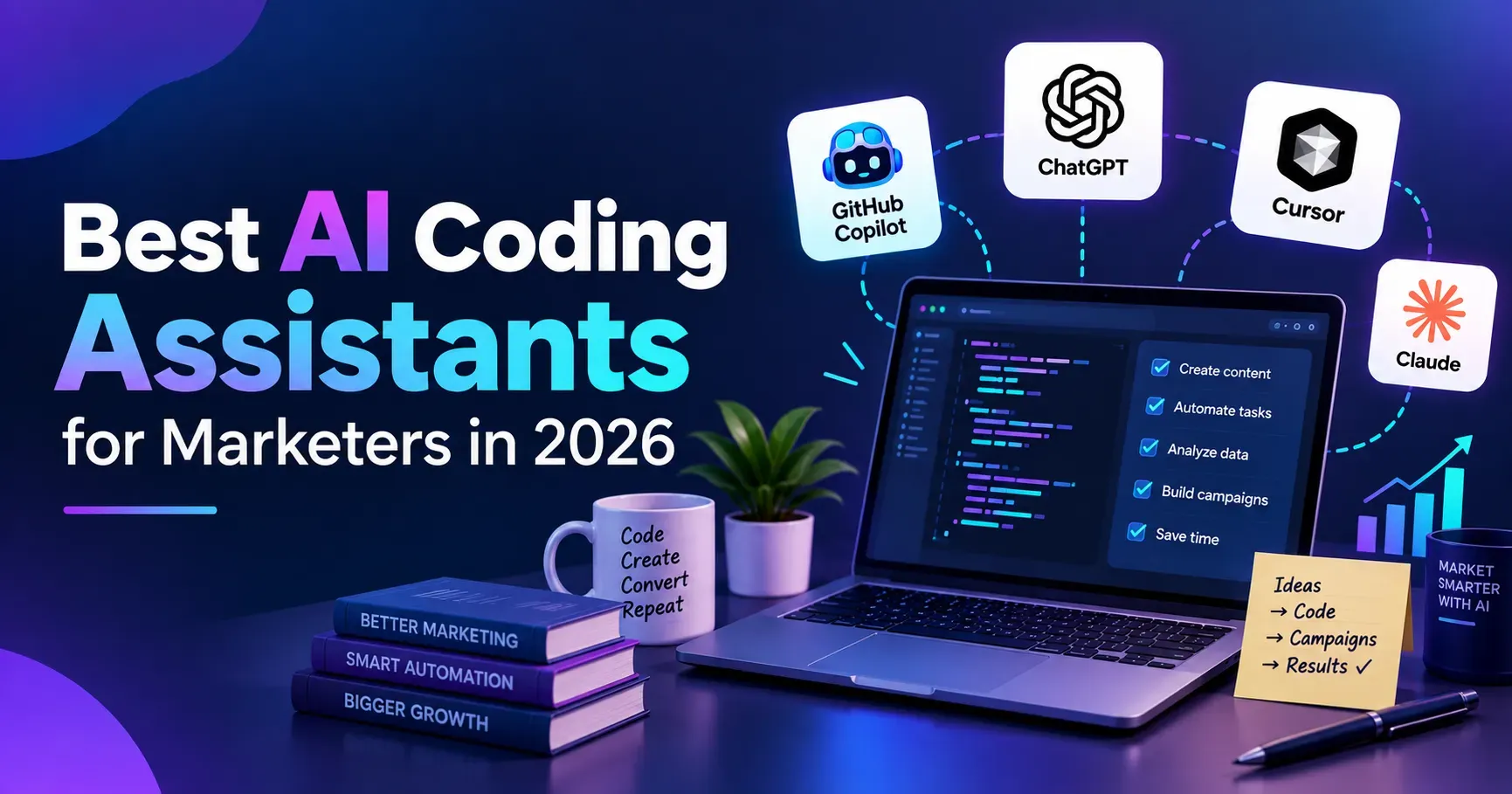 Best AI Coding Assistants for Marketers in 2026