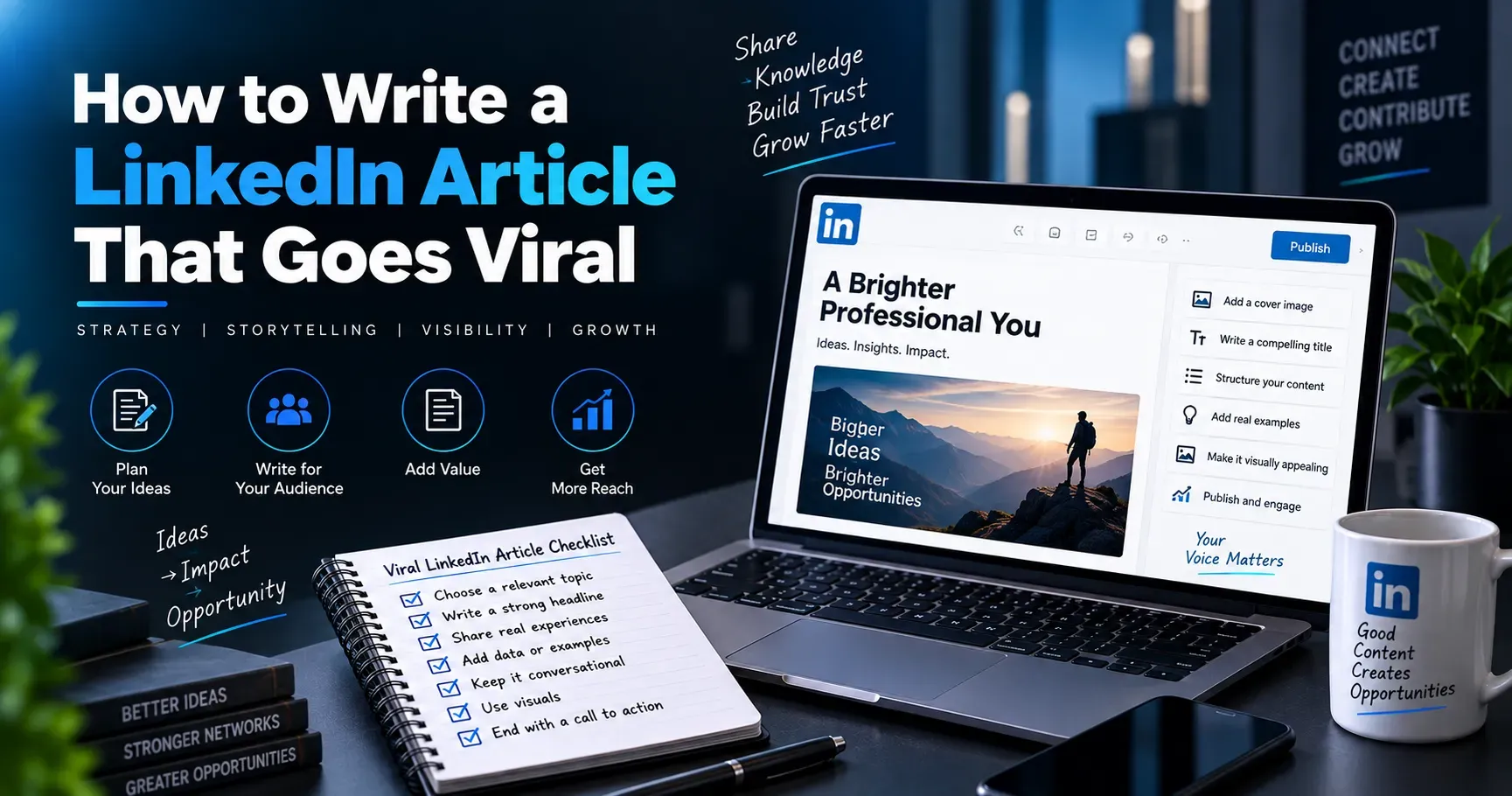 How to Write a LinkedIn Article That Goes Viral