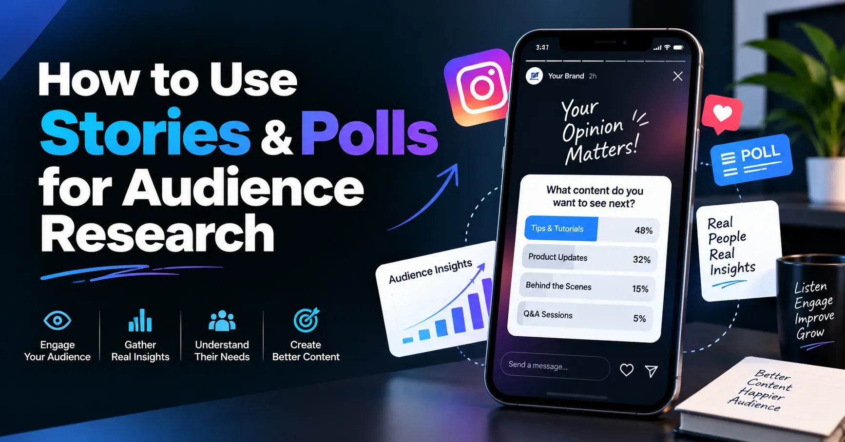 How to Use Stories & Polls for Audience Research