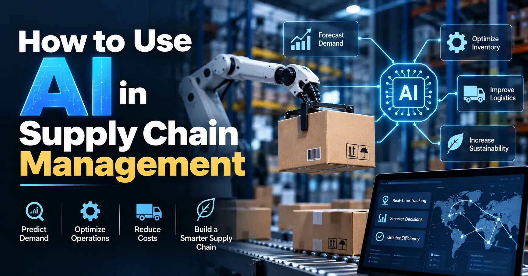 How to Use AI in Supply Chain Management