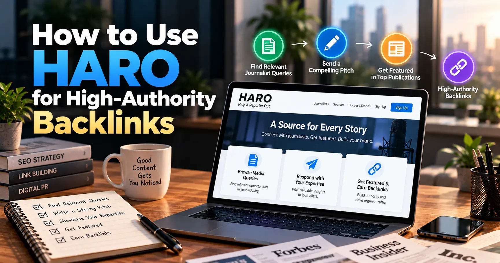 How to Use HARO for High-Authority Backlinks